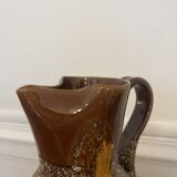Fat lava ceramic pitcher