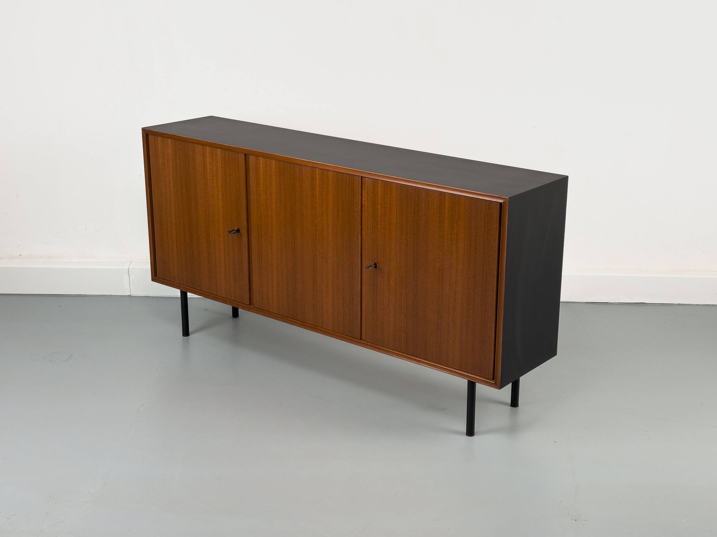 Vintage Sideboard in Teak from Heinrich Riestenpatt, 1960s
