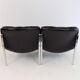 Girsberger Eurochair leather sofa 2-seater