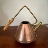 Watering can copper and brass circa 1950