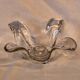 Crystal candlestick from Bayel, flower petal shape A559
