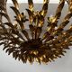 Brass chandelier 1960