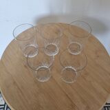 Verres Baccarat modèle Jet d'eau début XXéme