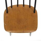 Chaise scandinave"pinnstol" Fanett par Ilmari Tapiovaara, Suède, 1960