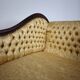 Chaise longue en noyer français, 19e siècle