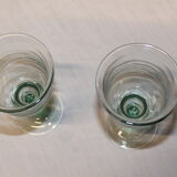 Pair of absinthe glasses