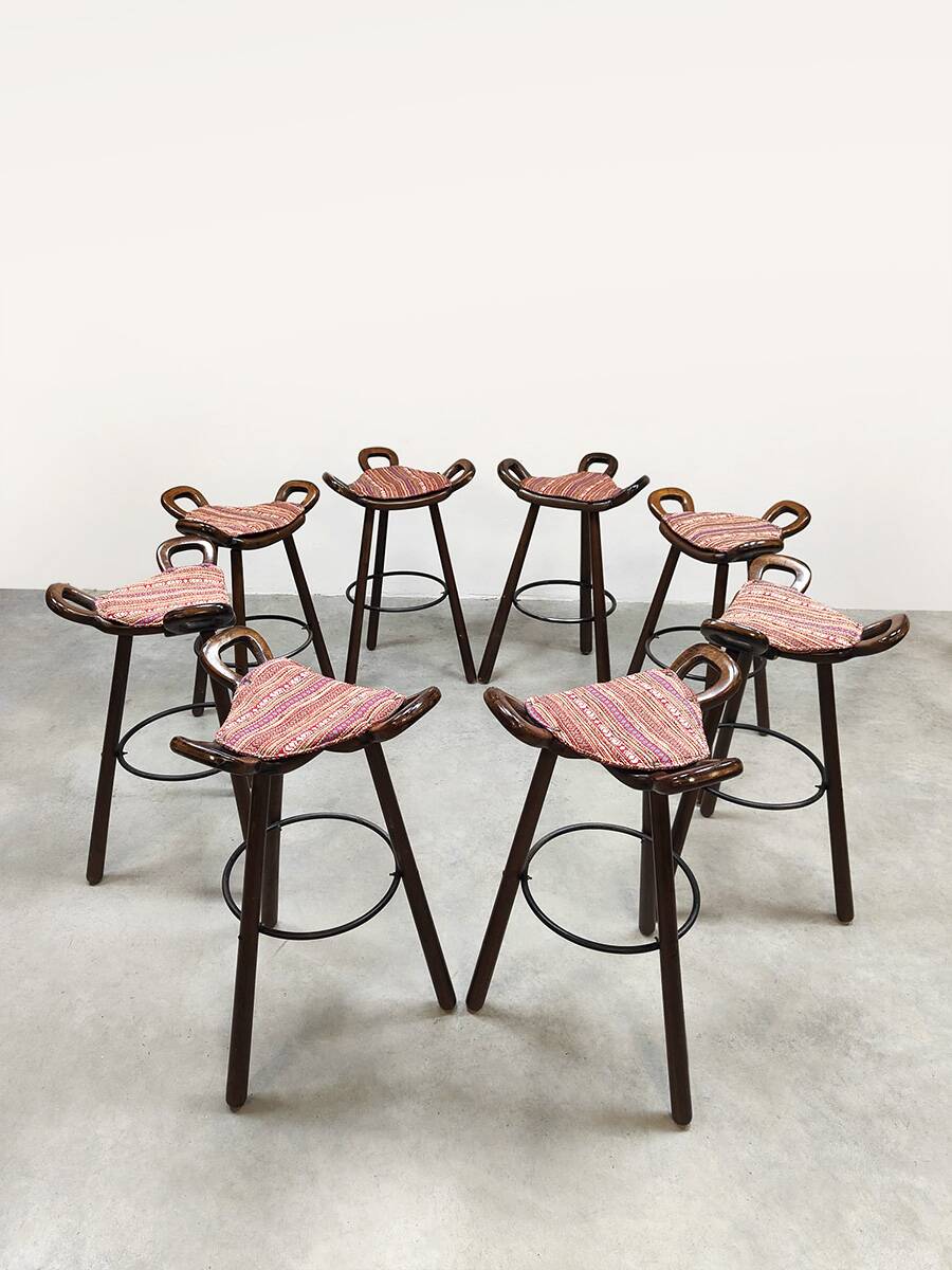 Vintage Spanish barstools Marbella