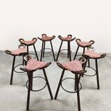 Vintage Spanish barstools Marbella