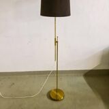 Mid-century brass floor lamp by Falkenbergs Belysning, Sweden, 1960s.