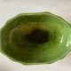Soup bowl with godrons Aegitna Vallauris glazed earth 1950