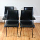 Série de 4 chaises vintage 1950