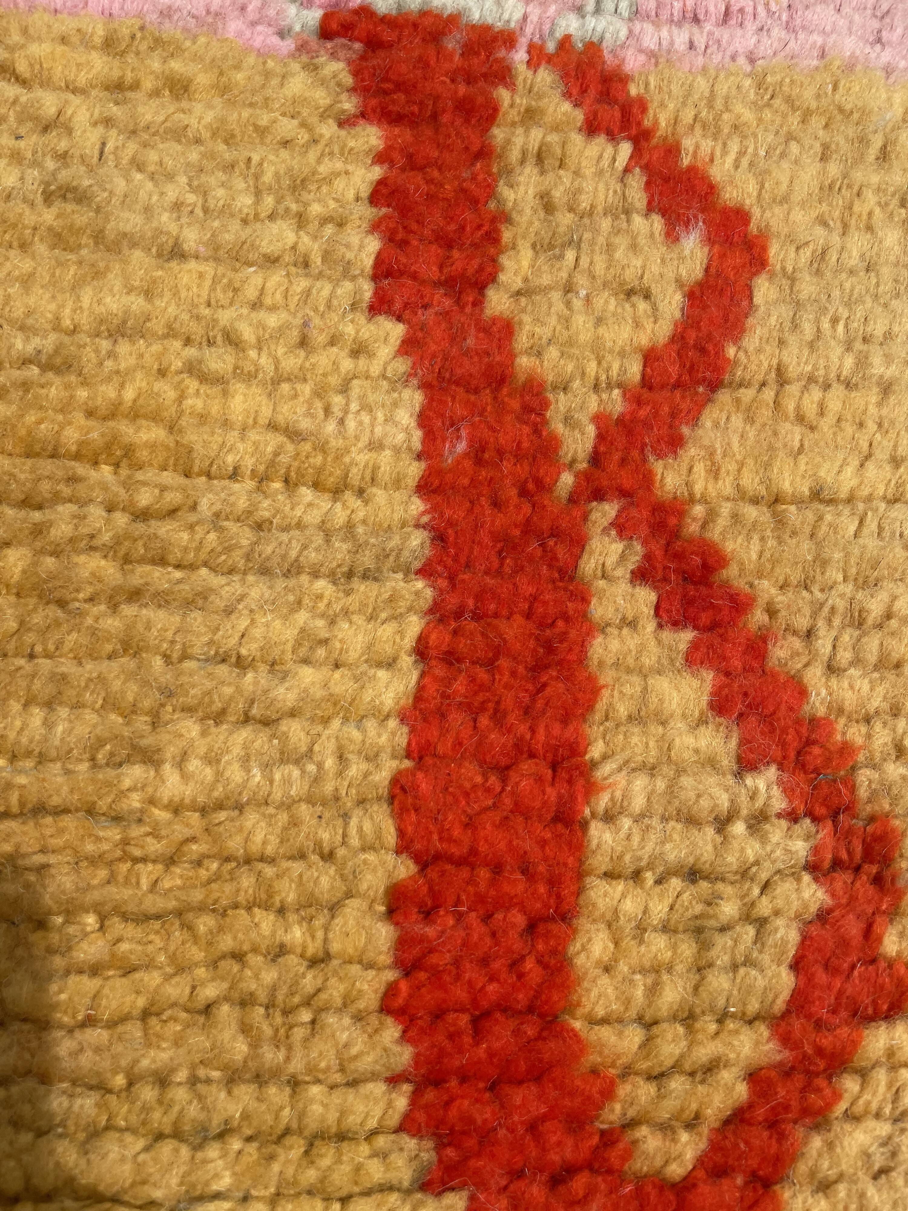 Colorful rugs berbere boujad