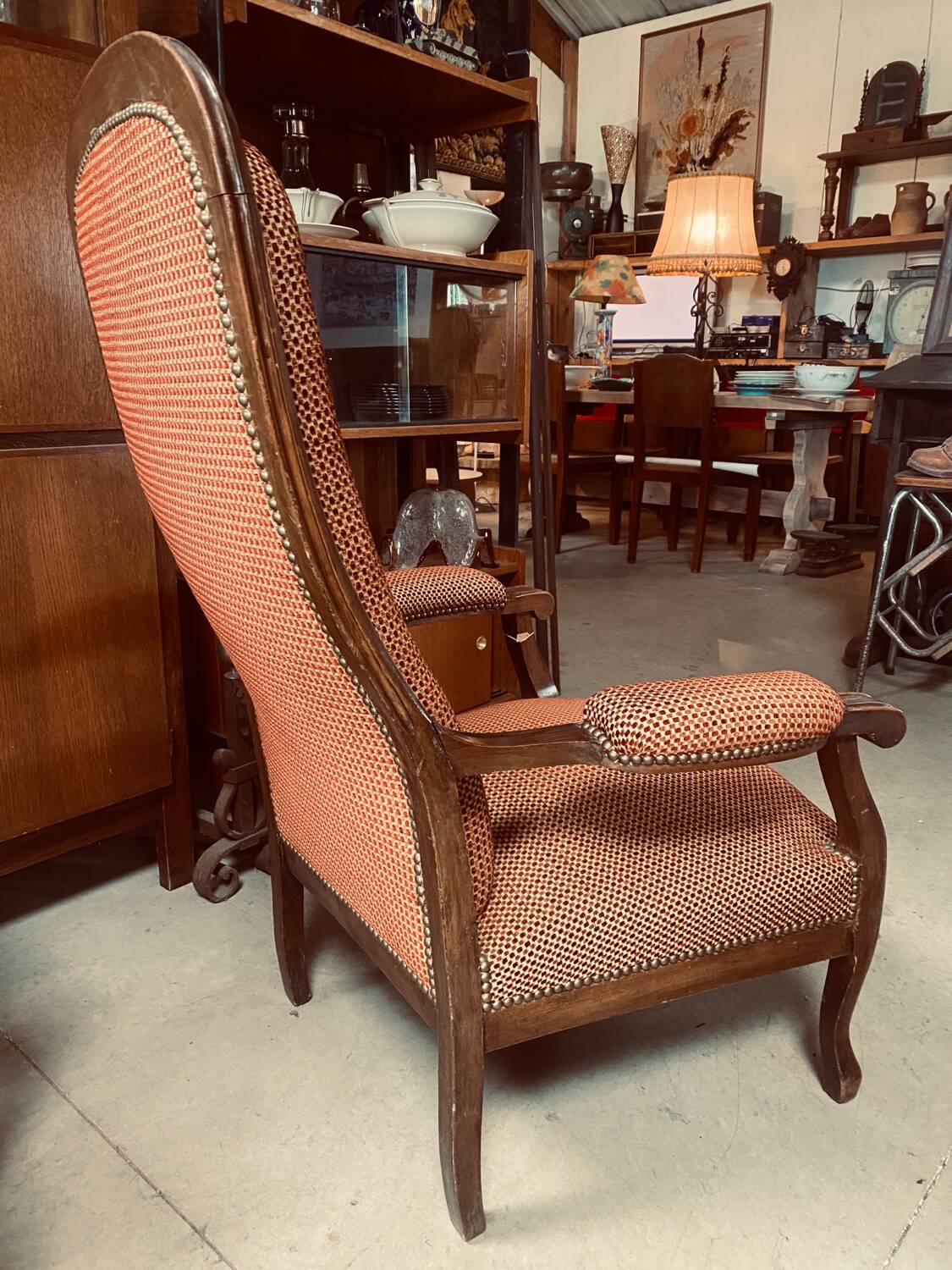 Large Voltaire armchair