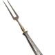 Classical brass fork, 1930s