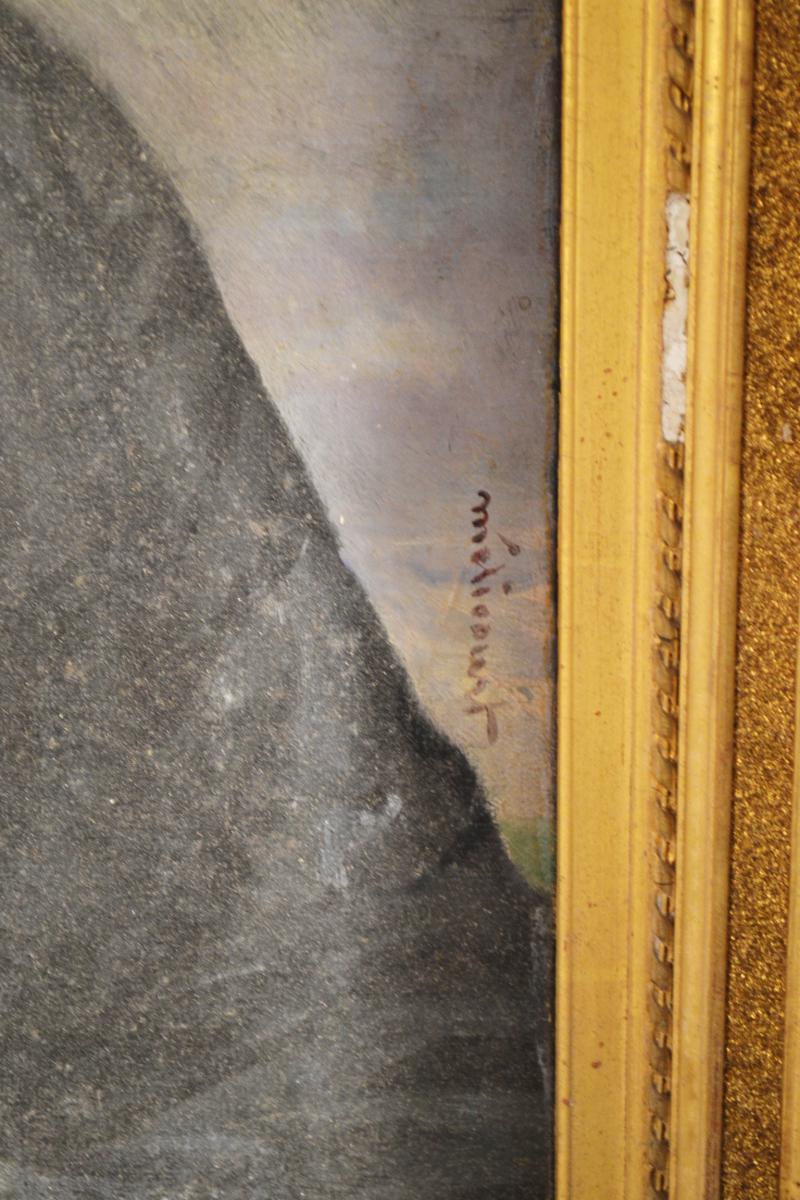 Portrait, Armand Constant Melicourt (1816-1883).