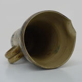 Glazed stoneware pitcher J.C Courjault Kéraluc. Signed. Seventies