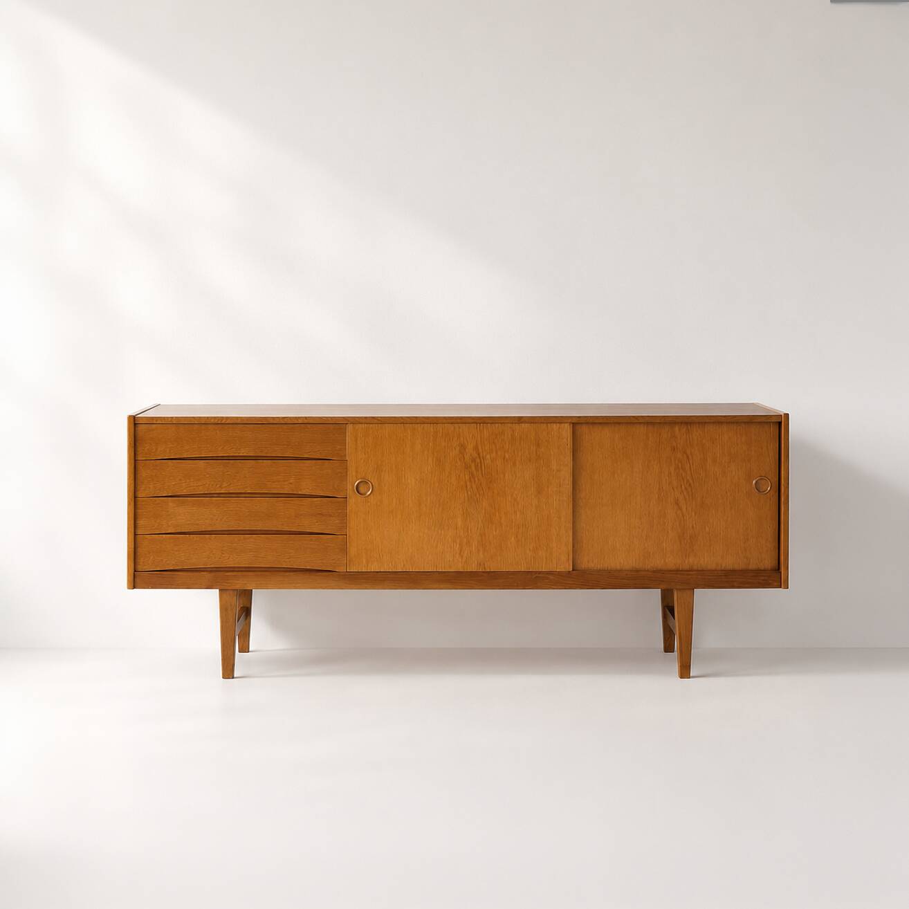 IKEA “Ulvö” oak sideboard by Erik Wørts, 1960s