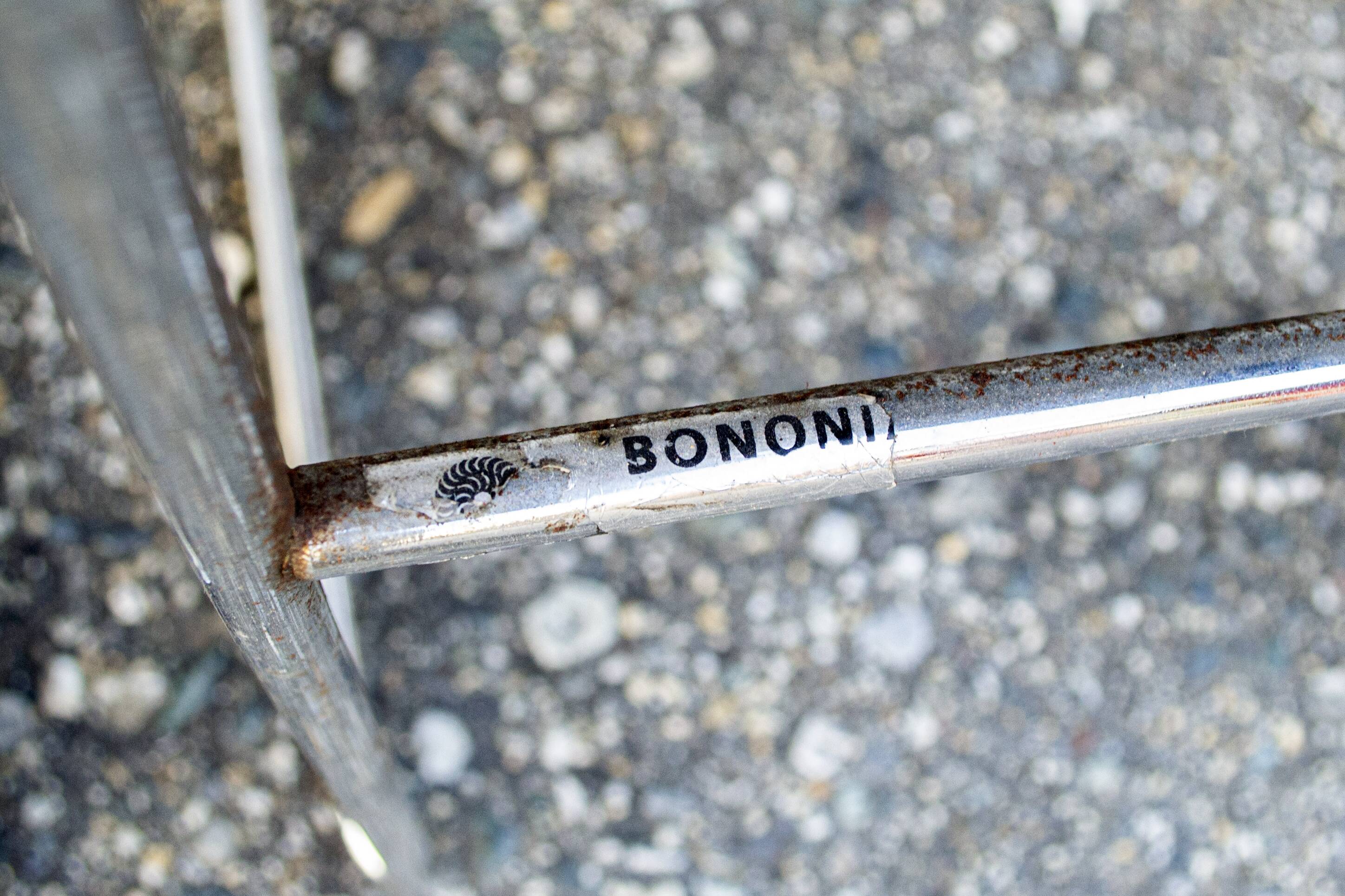 Sedie impilabili Bonomia Italia Anni '70