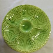 Ancienne assiette à huîtres digoin sarreguemine