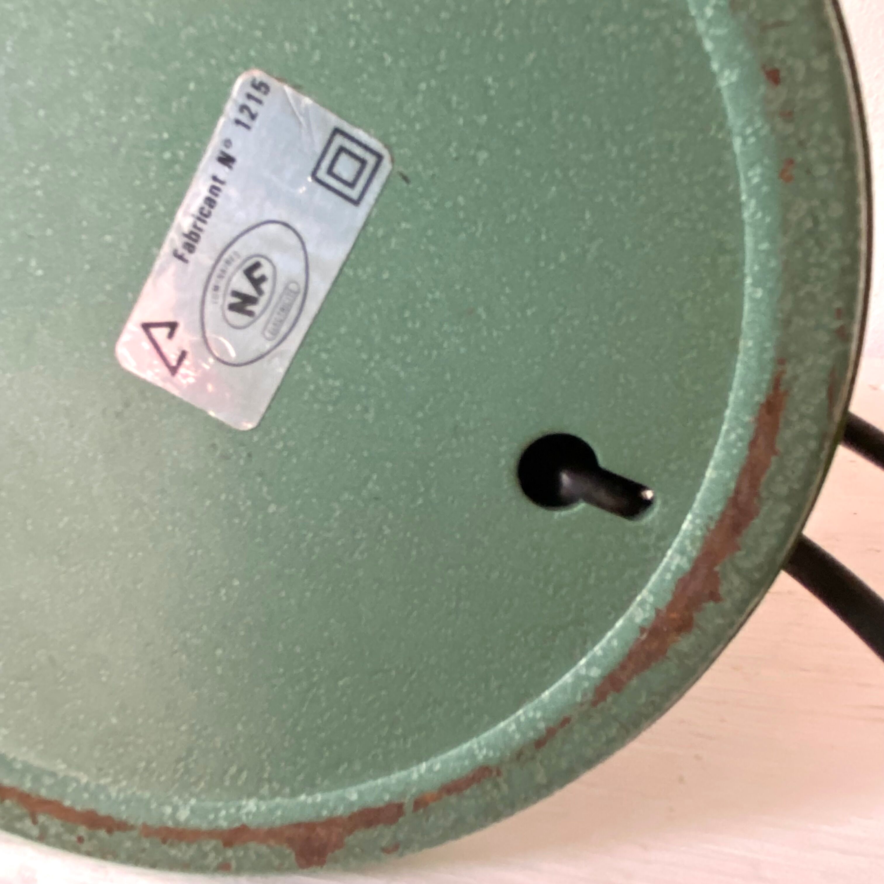 Vintage metal desk lamp