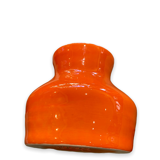 Vase en céramique orange Max Ildas