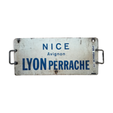 Plaque de destinations SNCF