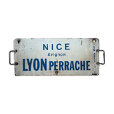 Plate of SNCF destinations