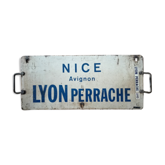 Plaque de destinations SNCF