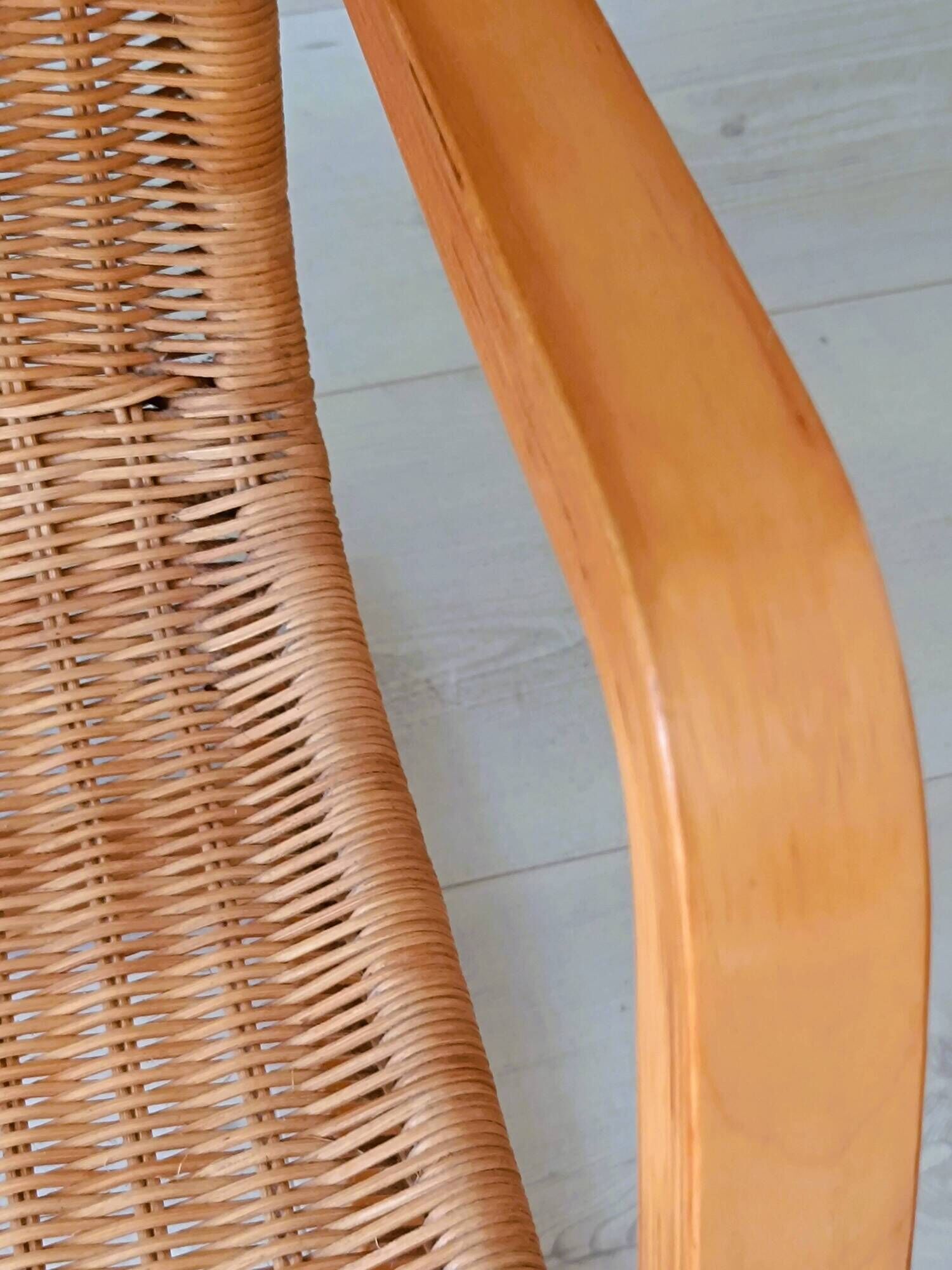 Oland Fatolj cantilever chair for IKEA in bentwood