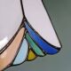 Stained glass pendant light, Tiffany style