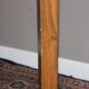 able to eat vintage round in formica imitation teak, with hidden extension, Scandinavian style
