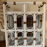 Rattan storage unit