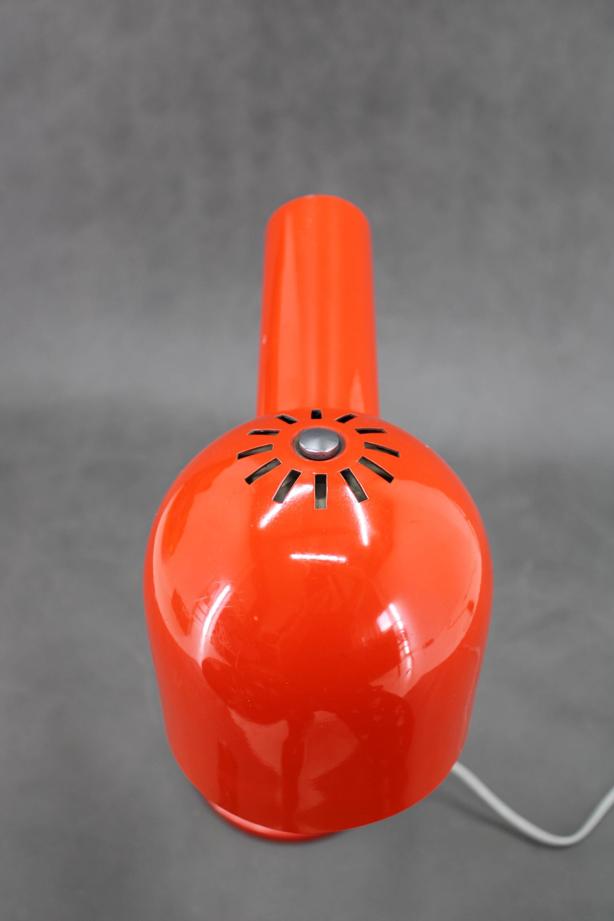 1960s Josef Hurka Red Desk Lamp for Napako , Czechoslovakia