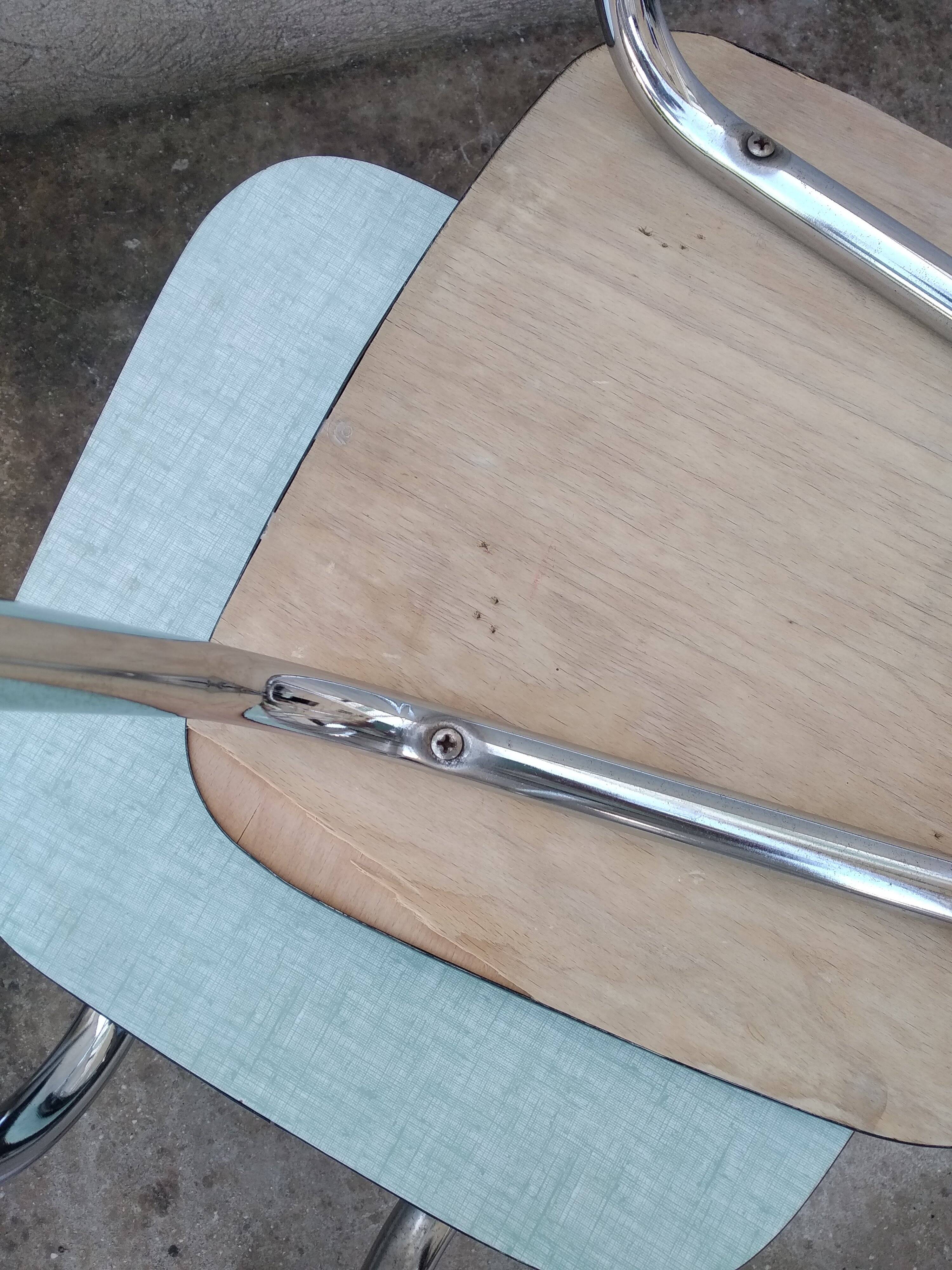 Set of 3 Formica chairs