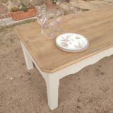 Oak coffee table