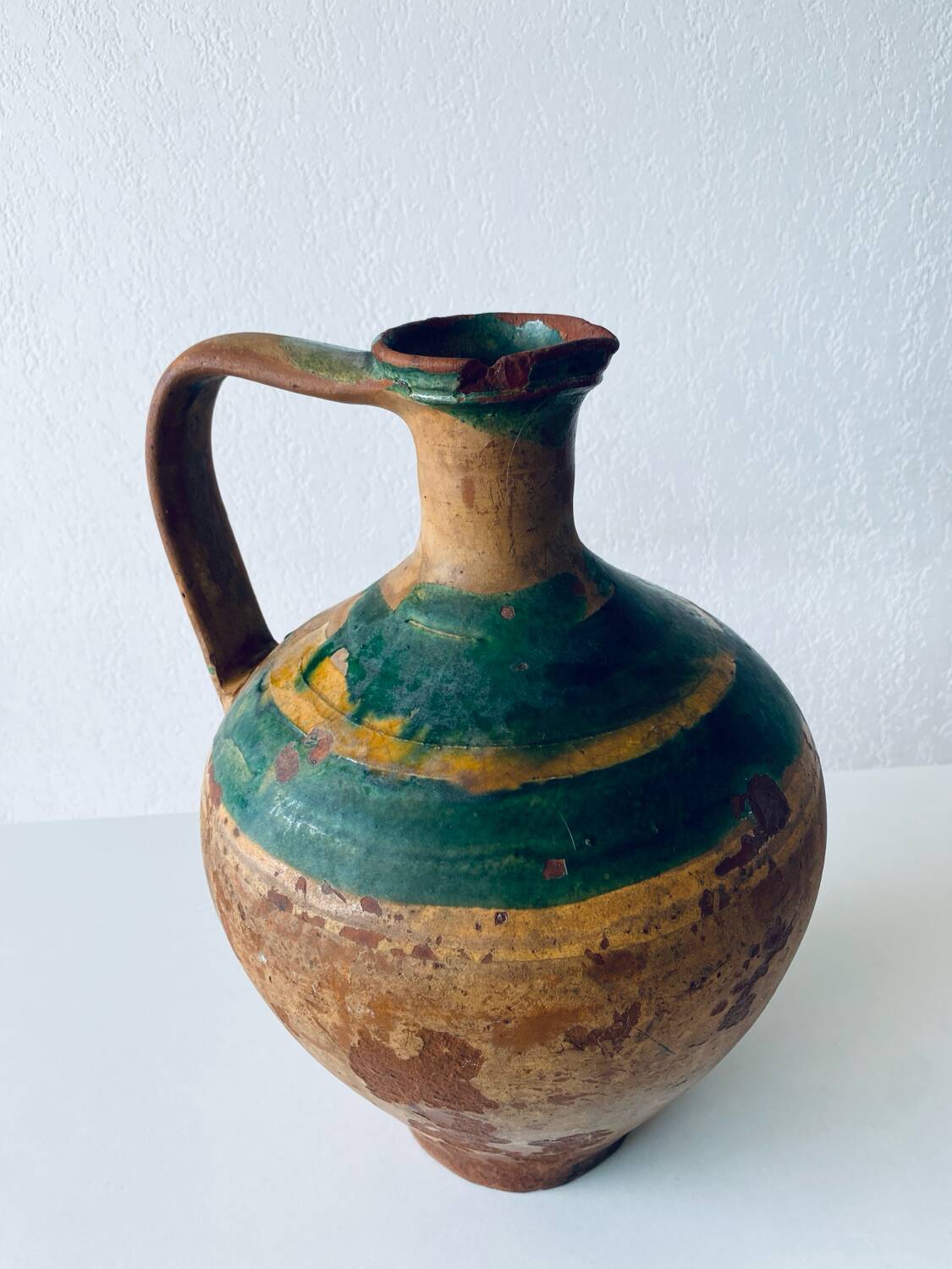 Antique handled jar