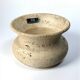 Brutalist bowl by Fratelli Mannelli, travertine, Italy, 1970s
