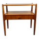 Scandinavian teak bedside table, 1960s