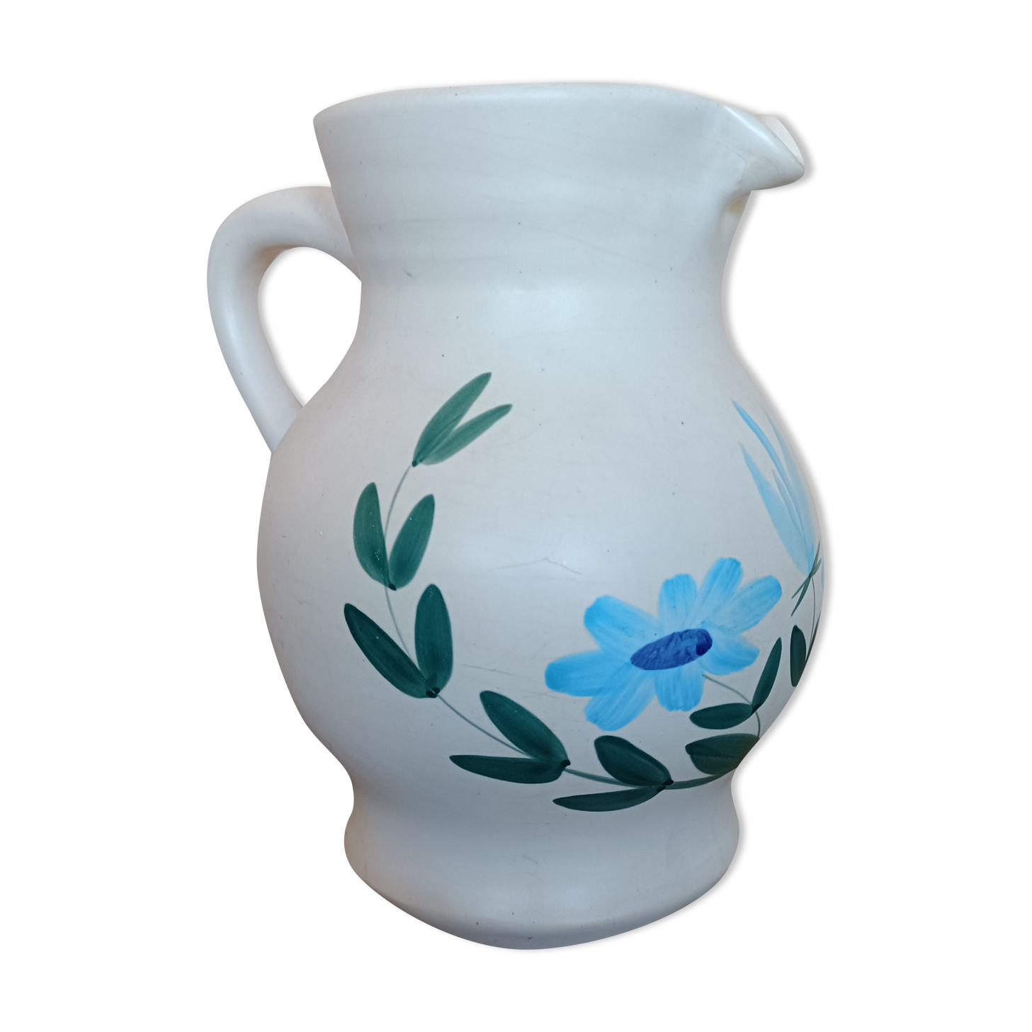Ceramic pitcher Poteries du Marais