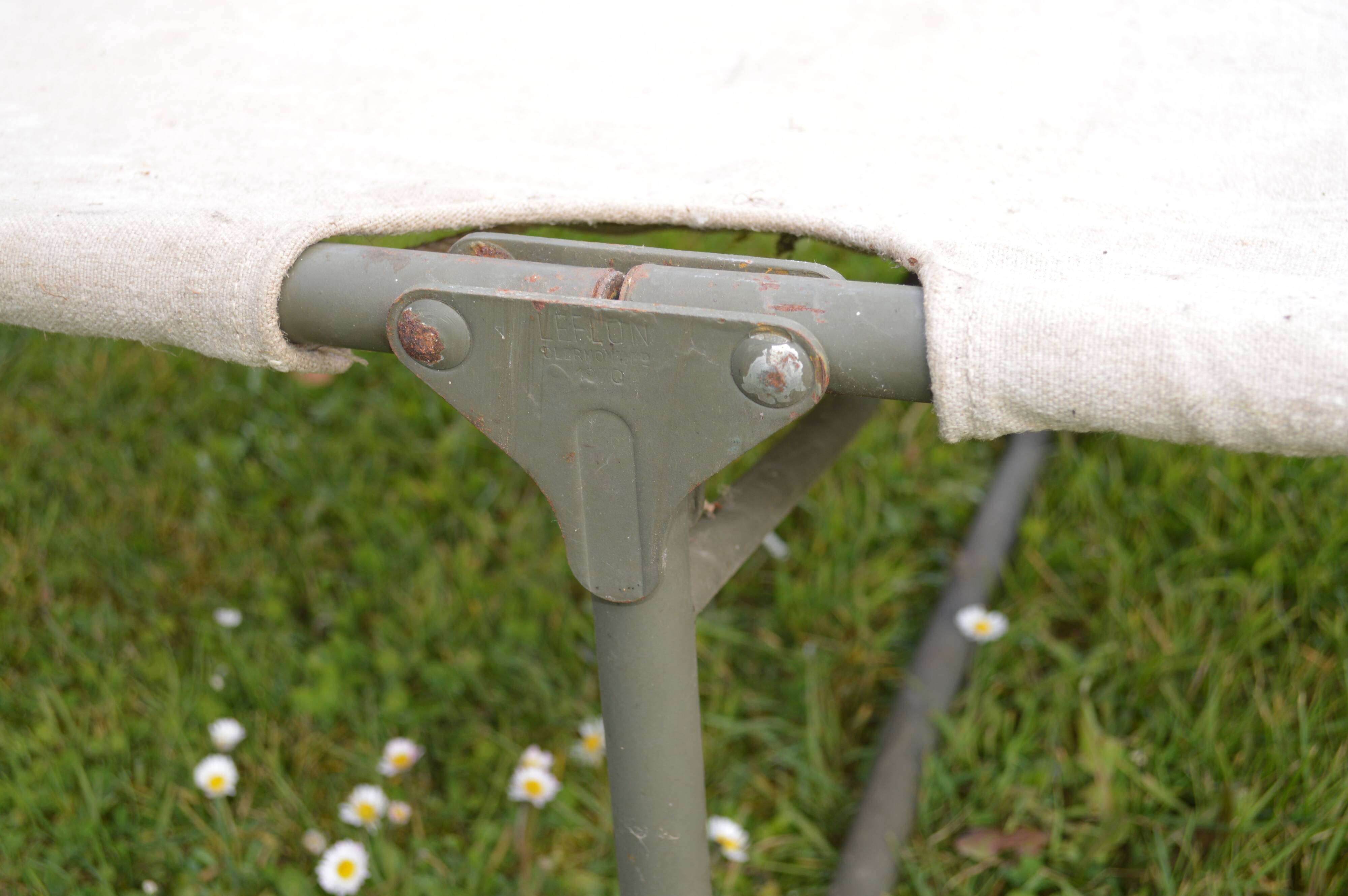 Military camp bed 1970