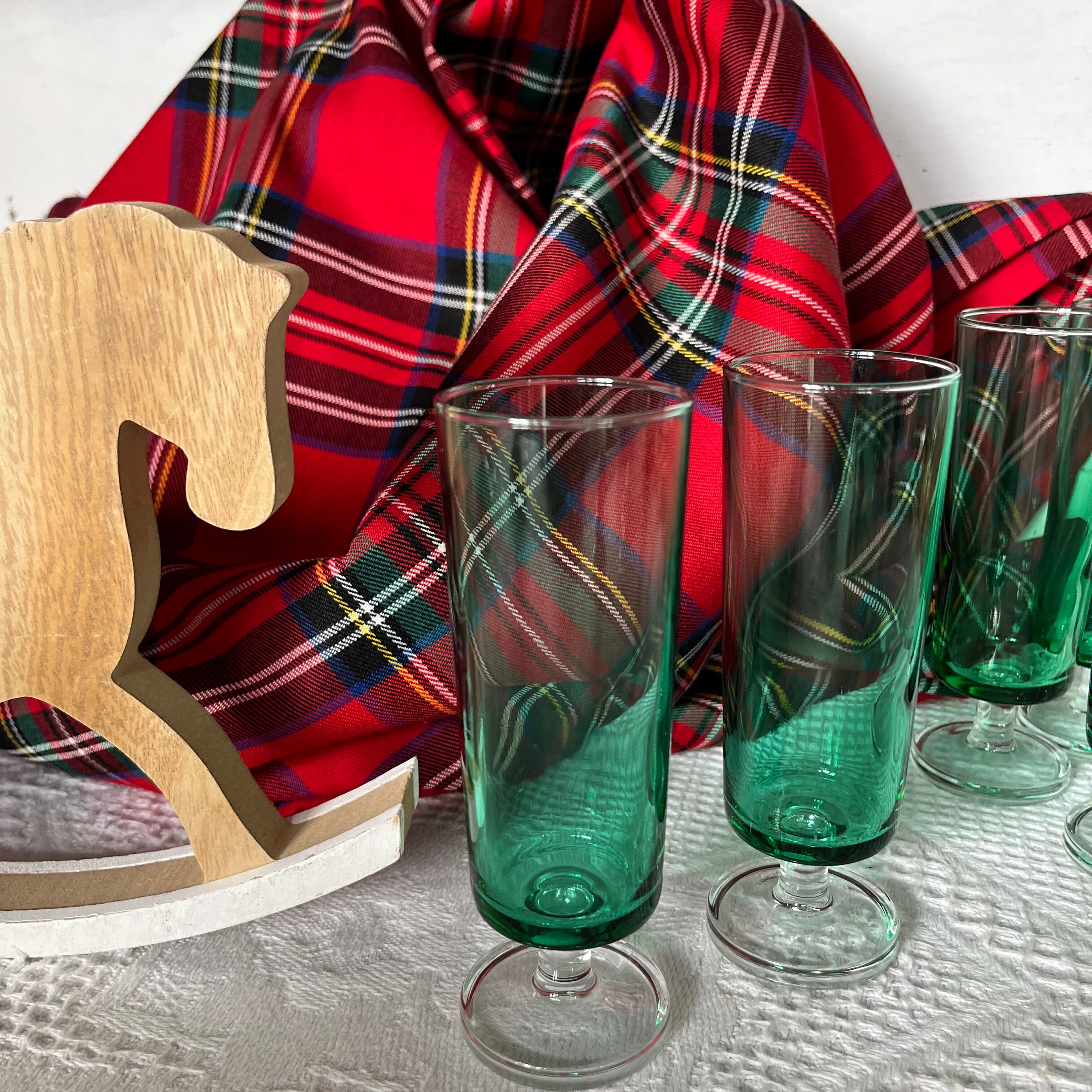 Vintage Luminarc flutes