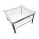 Square vintage coffee table.