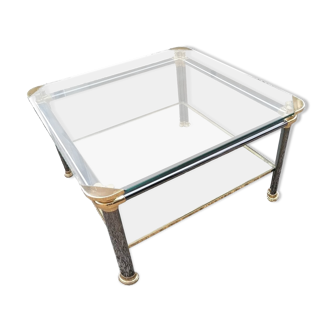 Coffee table. square. vintage