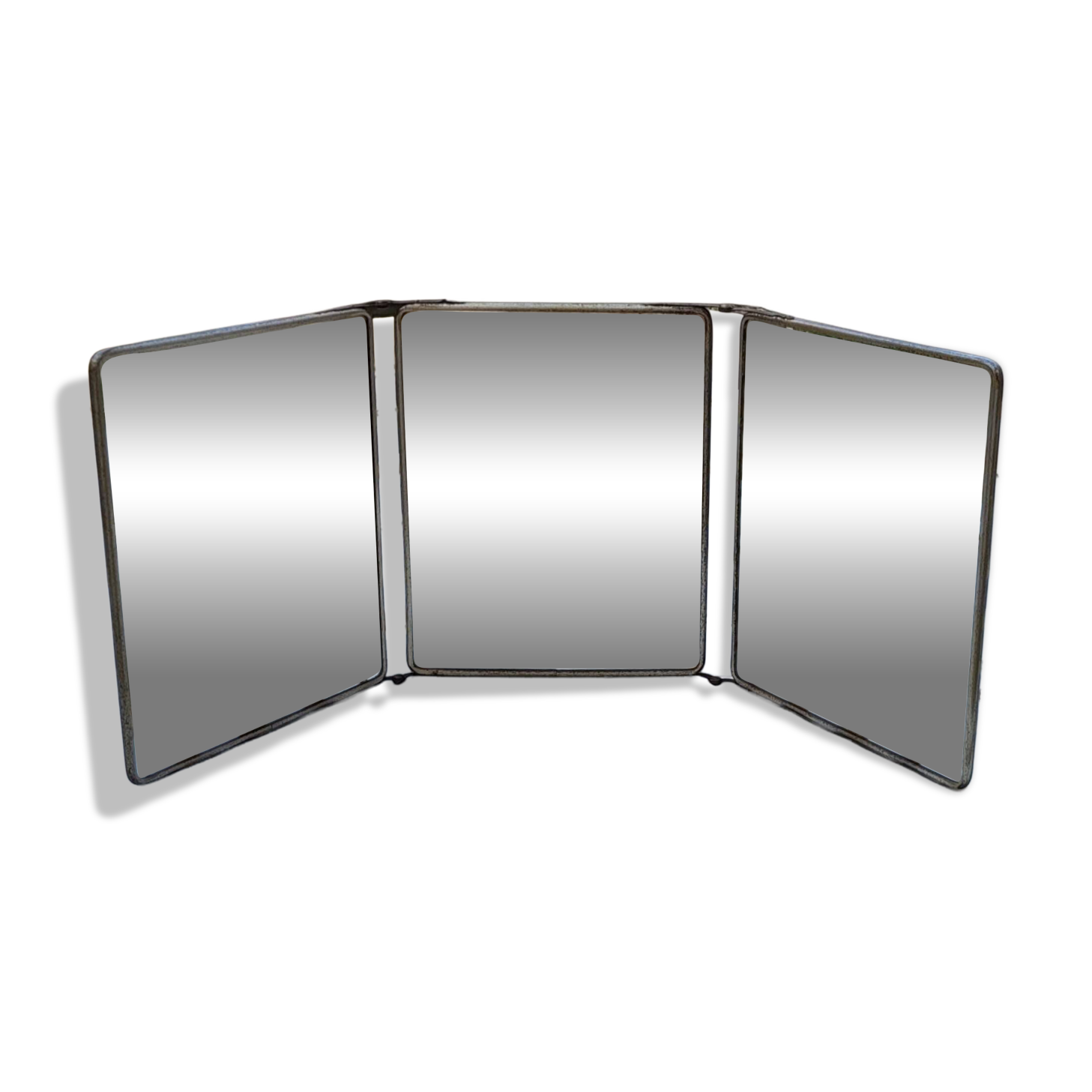 Triptych barber mirror 1950