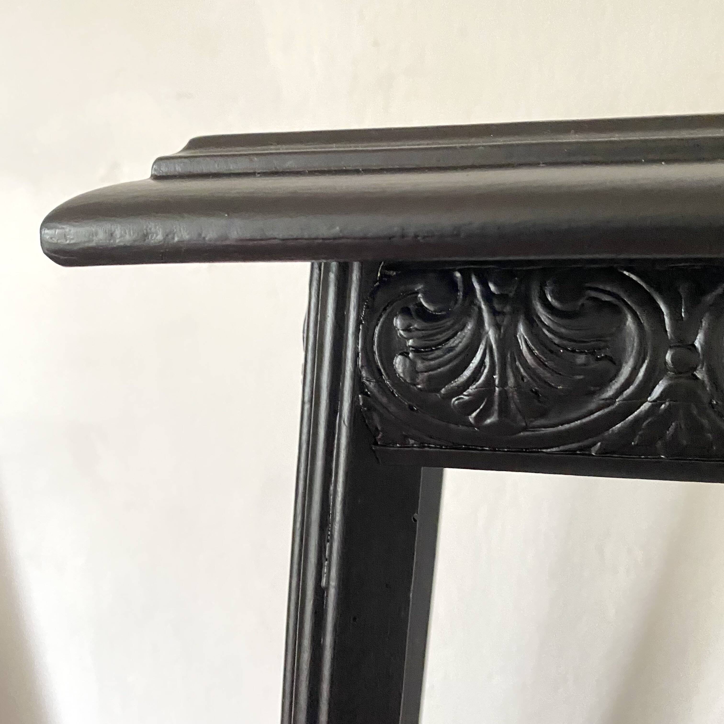 Bolster, old painted plant holder