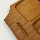 Solid wood aperitif dish