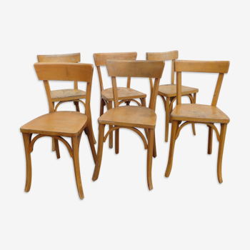 Set de 6 chaises Baumann de bistrot