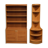 Bibliothèque modulable années 70