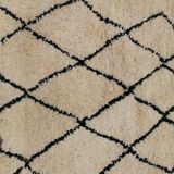 Moroccan beni ourain rug 92x153 cm