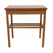 Table de chevet scandinave en teck, Suède, 1960